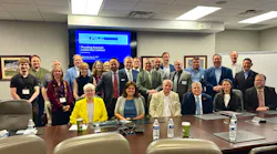 The assembled Plumbing Industry Leadership Coalition, including members of PHCC, PMI, IAPMO, ASPE and ARCSA.