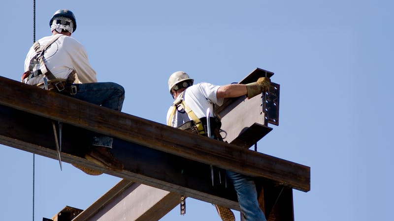 ironworkers on the job site