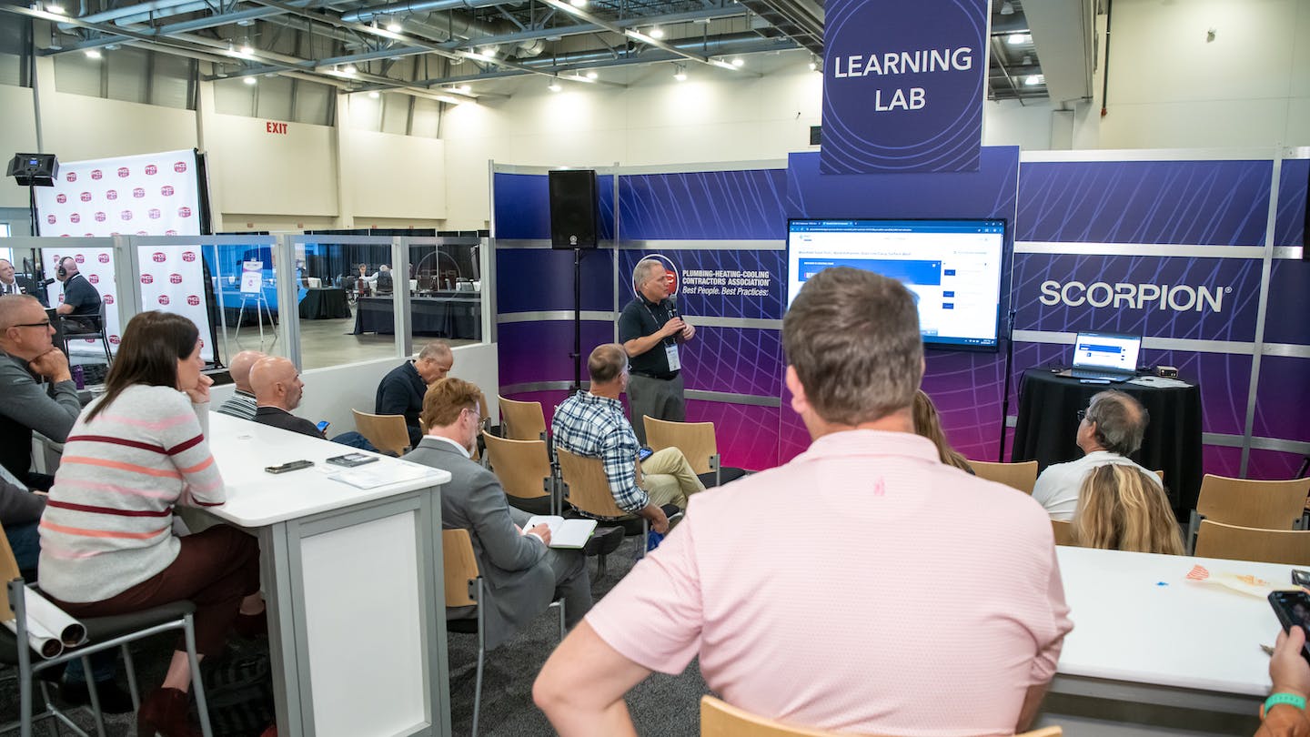 One of the Learning Labs at PHCC CONNECT.