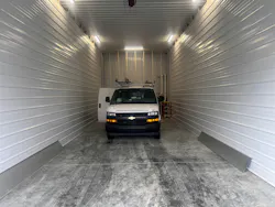 A complete storage bay.