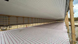 A finished tubing layout.