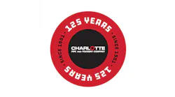 Charlotte Pipe 125 Years logo