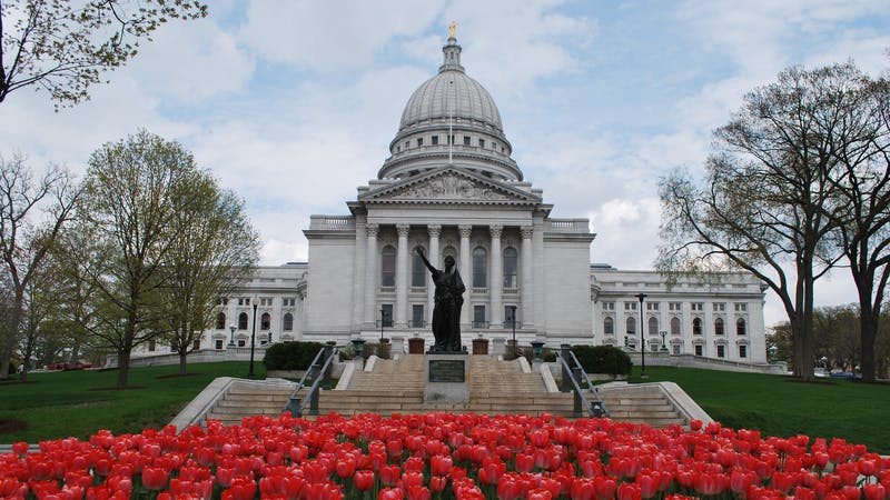The State Capital in Madison, WI.