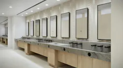Sloan's FLITE-DEC system is built to withstand heavy commercial and public use while still offering full customization in finish and design.