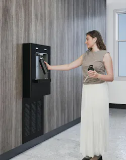 The DropSpot Bottle Filler and Water Coolers match most manufacturers’ rough-ins, simplifying installation and making upgrading easier.