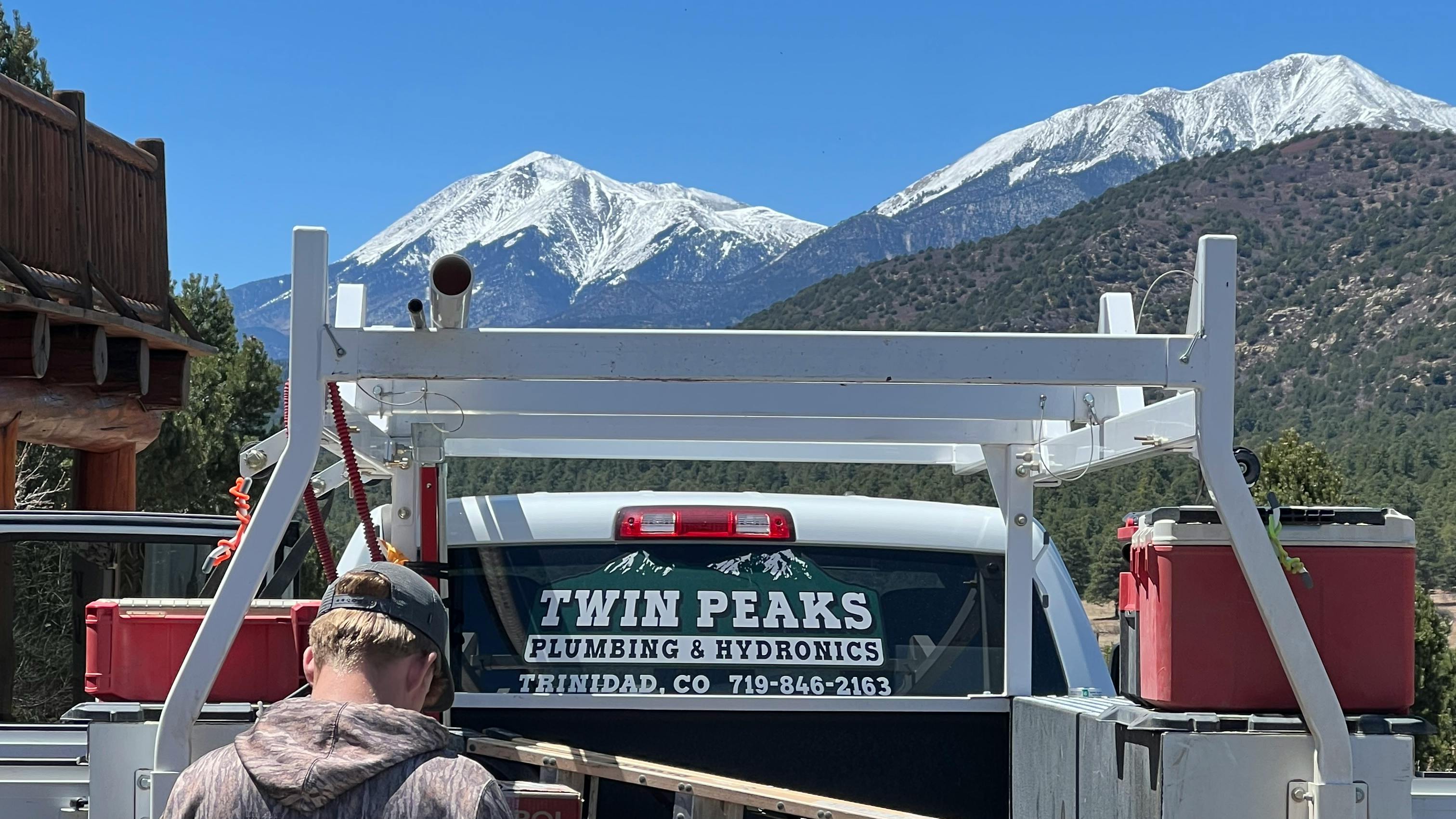 view of the Rocky Mountains in Colorado