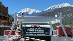 view of the Rocky Mountains in Colorado