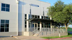 The exterior of the new Austin, TX, facility.