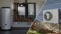 The Weil-McLain ECO® HP air-to-water heat pump.