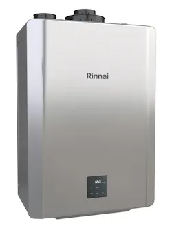 Rinnai’s Sensei RX tankless water heater.