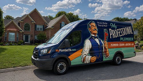 My Professional Plumber service van