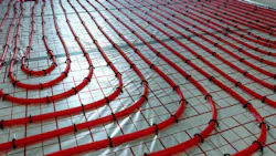 radiant floor tubing