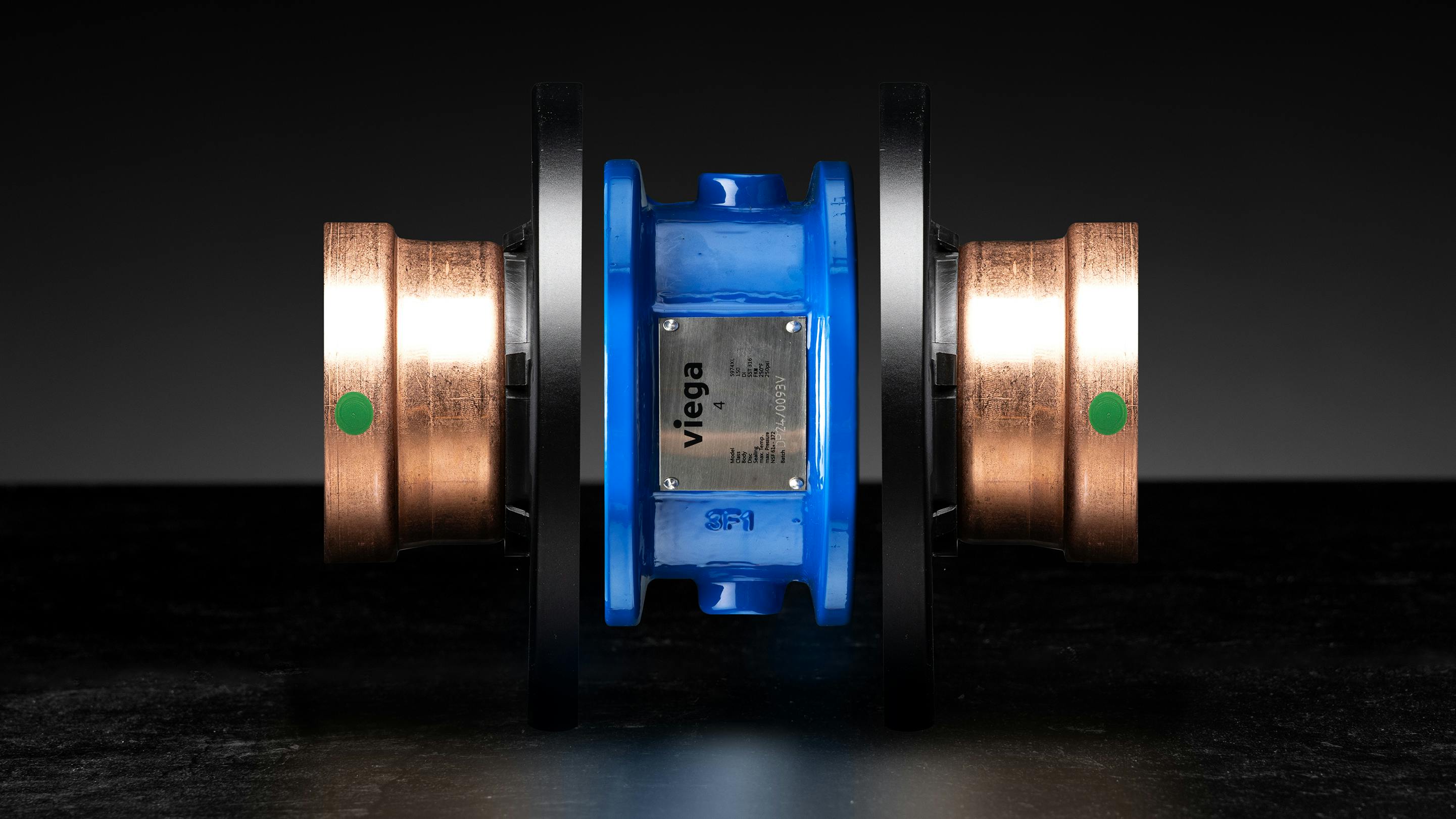 Viega wafer check valve