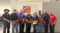 Recent graduates from NTI's HVAC program.