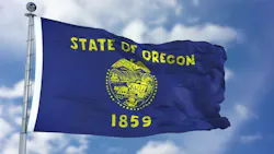 Flag of the state of Oregon