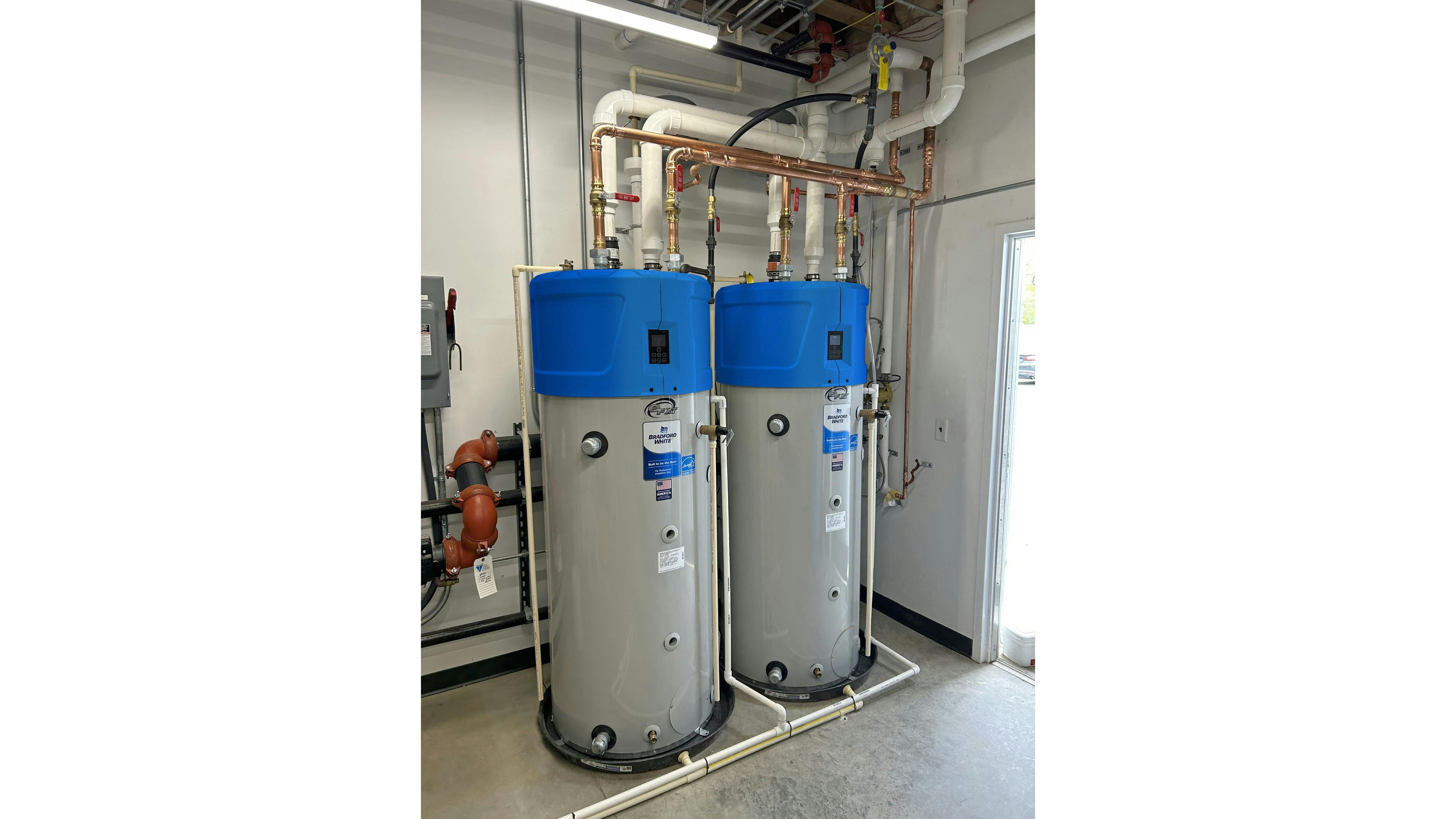 Bradford White commercial water heater
