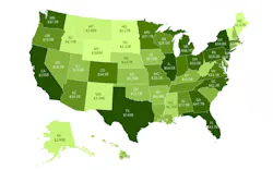 Construction spending by state.