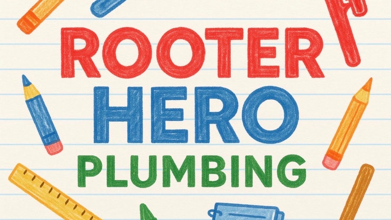 Rooter Hero back to school logo