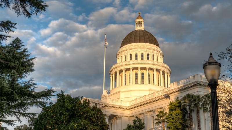 California State Capitol in Sacramento.