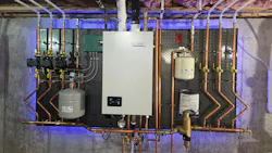 The Simplicity boiler accommodates multiple approved vent materials and configurations, including PVC, polypropylene and stainless steel through its 3-in-1 vent adapter.