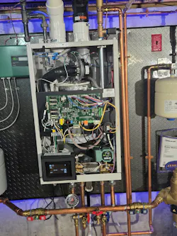 The Simplicity boiler is designed with serviceability in mind.
