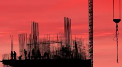workers on a construction site