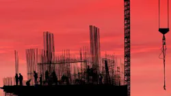 workers on a construction site
