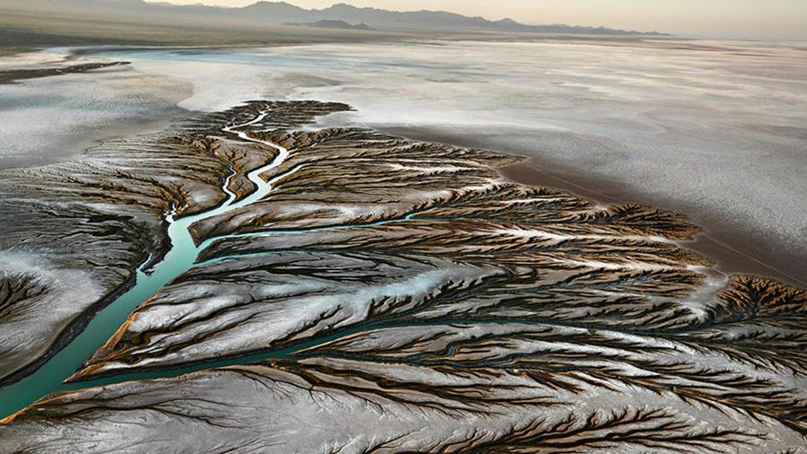Colorado River Delta #3 (Near San Felipe - Baja, Mexico), 2011, by Edward Burtynsky.