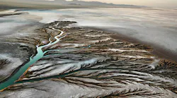 Colorado River Delta #3 (Near San Felipe - Baja, Mexico), 2011, by Edward Burtynsky.