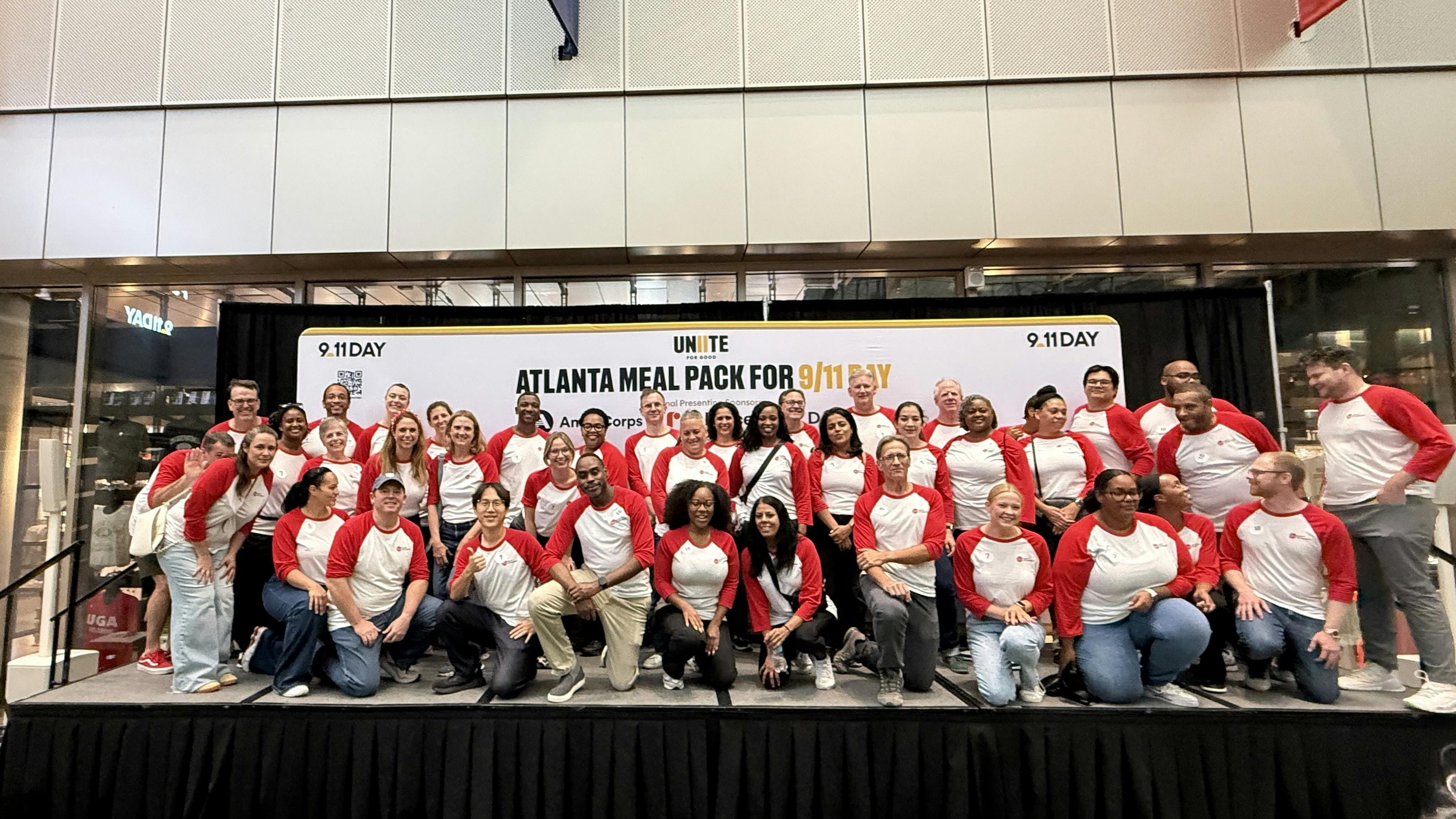 The 2026 9/11 Day Meal Pack volunteers.