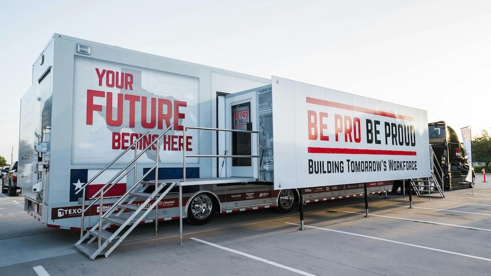 Be Pro Be Proud's Mobile Workshop.