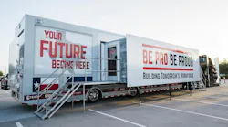 Be Pro Be Proud's Mobile Workshop.