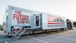 Be Pro Be Proud's Mobile Workshop.