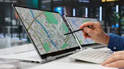 a person inspecting public real estate data