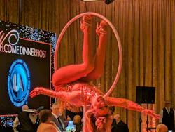 Live entertainment at the IAPMO welcome dinner.