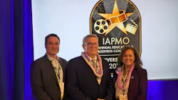 Left to right, Tom Palkon, Chief Technical Services Officer, Dave Viola, CEO, and Gaby Davis, Chief Administrative Officer for IAPMO.