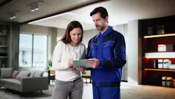 customer signing agreement
