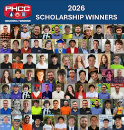 2026 PHCC Educational Foundation Scholarship winners.
