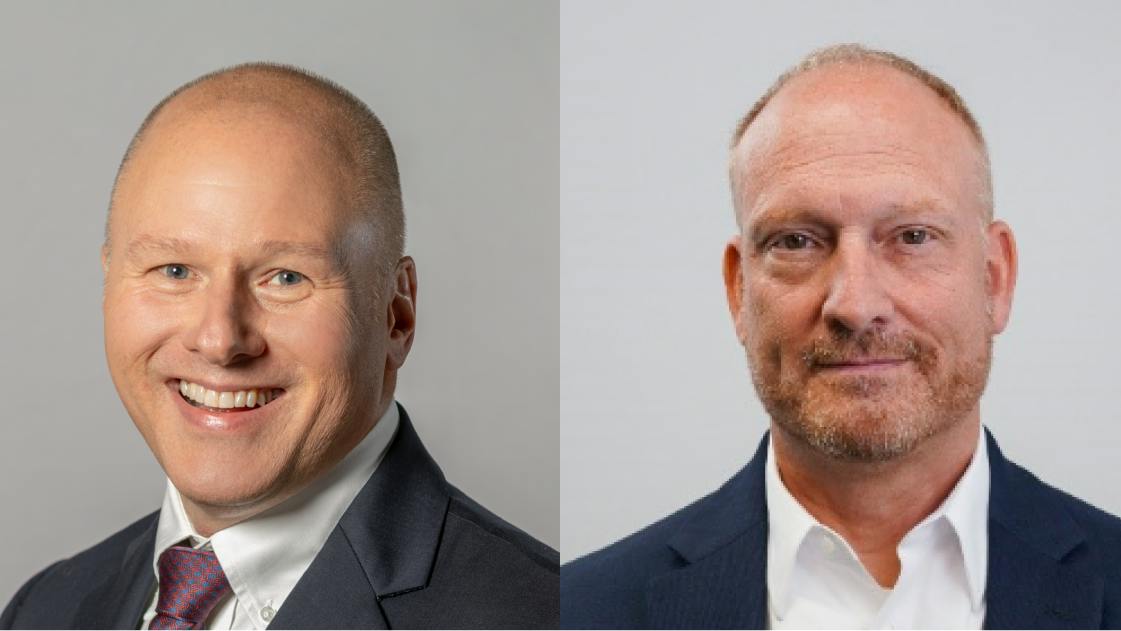 Alan Machuga (left) and Eric Varton.
