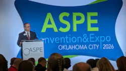 ASPE CEO Billy Smith thanks the staff for all their hard work.