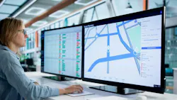 fleet schedulding and dispatch planner at work
