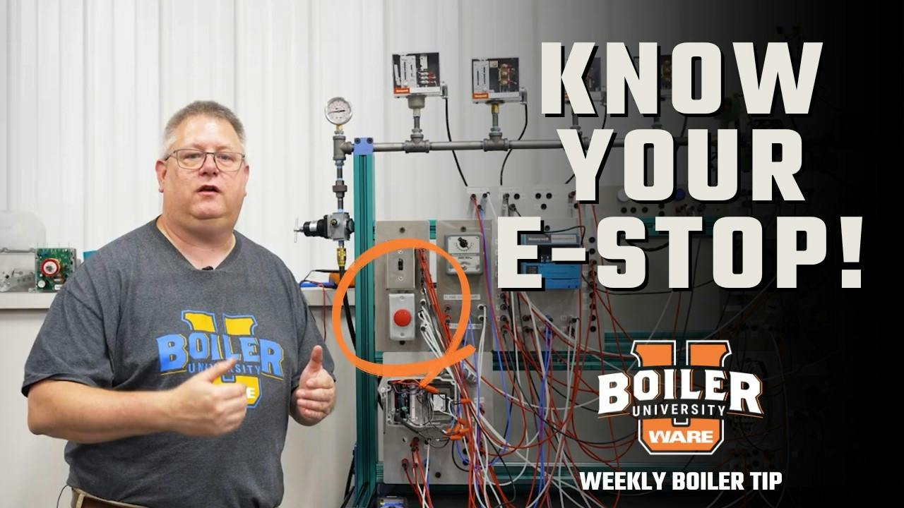 3 Things You Must Know About Boiler E-Stops