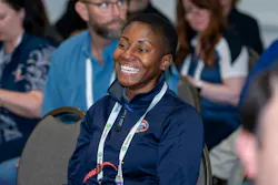 An attendee at one of the many educational sessions offered at PHCC CONNECT 2026.