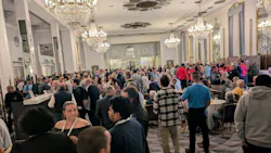 The Brew City Bash, the opening night party at the Hilton's Crystal Ballroom. Sponsors included Bradford White, InSinkErator, Kohler, Moen, NIBCO and Federated Insurance.